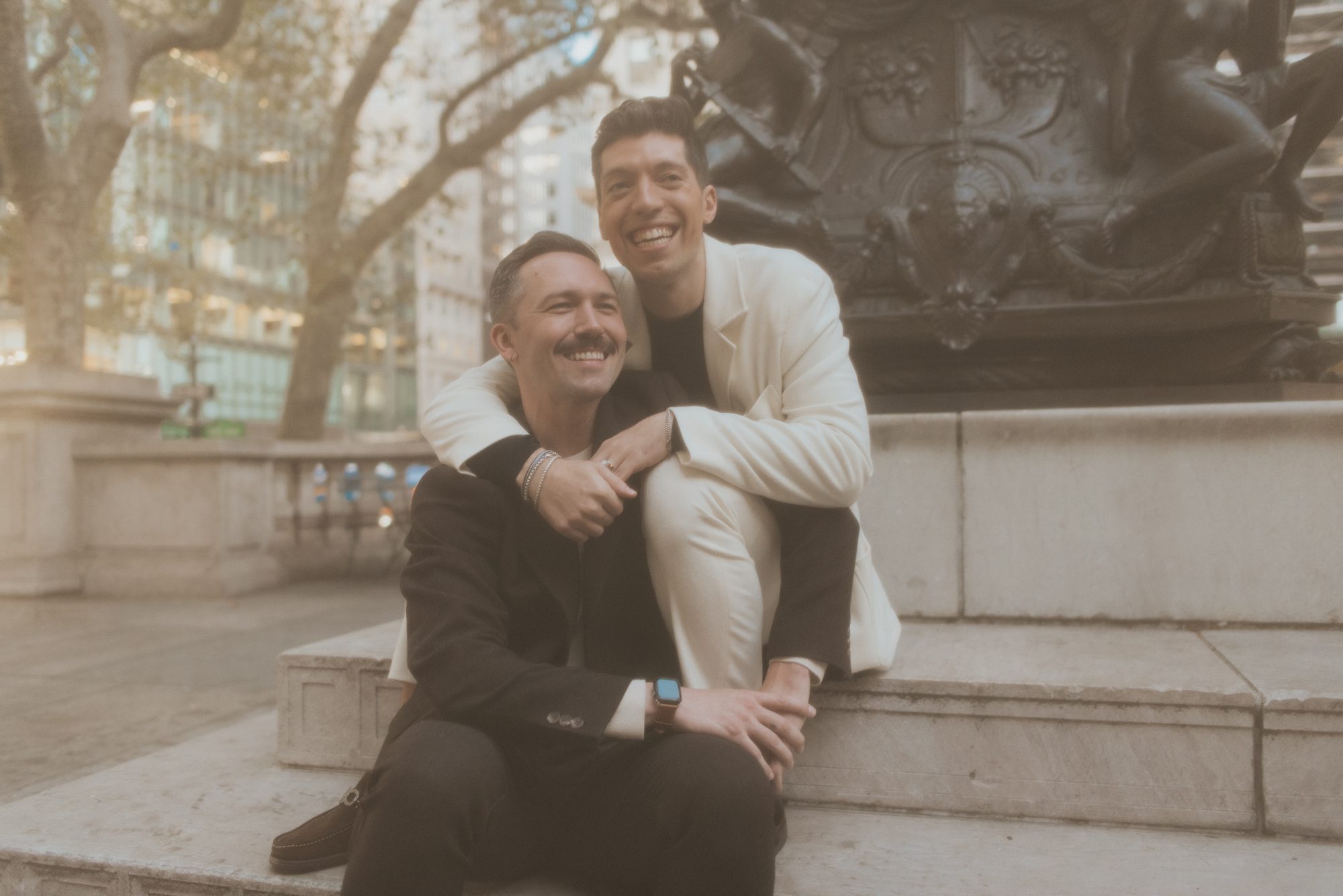 Tyler and James engagement photo